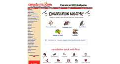 Desktop Screenshot of canadasites.com